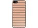 imoshion Coque Design iPhone SE (2022 / 2020) / 8 / 7 - Striped Peach Reverse