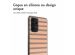 imoshion Coque Design Samsung Galaxy A53- Striped Peach Reverse