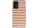 imoshion Coque Design Samsung Galaxy A52(s) (5G/4G)- Striped Peach Reverse