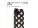 imoshion Coque Design iPhone 13 - Floral Peach