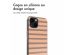 imoshion Coque Design iPhone 13 - Striped Peach Reverse