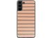 imoshion Coque Design Samsung Galaxy S22 - Striped Peach Reverse