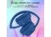 imoshion Casque pour enfants Bluetooth LED - Casque sans fil avec limiteur de décibels + Câble AUX - Cobalt Blue