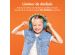 imoshion Kids Dino Bluetooth Casque - Casque pour enfants avec limiteur de décibels - Casque sans fil + câble AUX - Petrol Green / Orange