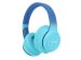 imoshion Casque pour enfants Bluetooth LED - Casque sans fil avec limiteur de décibels + Câble AUX - Cobalt Blue / Soft Blue