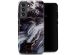 Selencia Coque arrière Vivid Samsung Galaxy S21 FE - Chic Marble Black