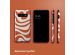 Selencia Coque arrière Vivid Samsung Galaxy S10 - Dream Swirl Orange