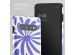 Selencia Coque arrière Vivid Samsung Galaxy S10 - Modern Bloom Sapphire Blue