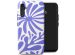 Selencia Coque arrière Vivid Samsung Galaxy A34 (5G) - Modern Bloom Sapphire Blue