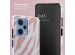 Selencia Coque arrière Vivid Xiaomi Redmi Note 12 Pro - Colorful Zebra Old Pink