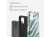 Selencia Coque arrière Vivid Samsung Galaxy A51 - Colorful Zebra Pine Blue