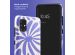 Selencia Coque arrière Vivid Samsung Galaxy A51 - Modern Bloom Sapphire Blue