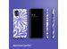 Selencia Coque arrière Vivid Samsung Galaxy A51 - Modern Bloom Sapphire Blue
