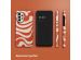 Selencia Coque arrière Vivid Samsung Galaxy A33 - Dream Swirl Orange