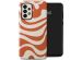 Selencia Coque arrière Vivid Samsung Galaxy A33 - Dream Swirl Orange