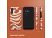 Selencia Coque arrière Vivid Samsung Galaxy A34 (5G) - Dream Swirl Orange