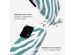 Selencia Coque arrière Vivid Samsung Galaxy A52(s) (5G/4G) - Colorful Zebra Pine Blue