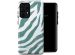 Selencia Coque arrière Vivid Samsung Galaxy A52(s) (5G/4G) - Colorful Zebra Pine Blue