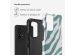 Selencia Coque arrière Vivid Samsung Galaxy A53 - Colorful Zebra Pine Blue
