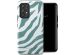 Selencia Coque arrière Vivid Samsung Galaxy A53 - Colorful Zebra Pine Blue