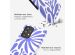 Selencia Coque arrière Vivid Samsung Galaxy A53 - Modern Bloom Sapphire Blue