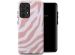 Selencia Coque arrière Vivid Samsung Galaxy A52(s) (5G/4G) - Colorful Zebra Old Pink