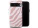 Selencia Coque arrière Vivid Google Pixel 8 Pro - Colorful Zebra Old Pink