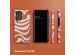 Selencia Coque arrière Vivid Samsung Galaxy A53 - Dream Swirl Orange