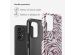 Selencia Coque arrière Vivid Samsung Galaxy A53 - Trippy Swirl Dark Rose