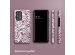 Selencia Coque arrière Vivid Samsung Galaxy A53 - Trippy Swirl Dark Rose