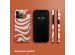 Selencia Coque arrière Vivid iPhone 15 Pro Max - Dream Swirl Orange