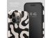 Selencia Coque arrière Vivid iPhone 15 Pro Max - Art Wave Black