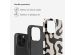 Selencia Coque arrière Vivid iPhone 15 Pro Max - Art Wave Black