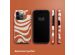 Selencia Coque arrière Vivid iPhone 15 Pro - Dream Swirl Orange