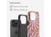 Selencia Coque arrière Vivid iPhone 15 Pro - Modern Bloom Pink