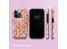 Selencia Coque arrière Vivid iPhone 15 Pro - Modern Bloom Pink