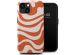 Selencia Coque arrière Vivid iPhone 15  - Dream Swirl Orange