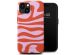 Selencia Coque arrière Vivid iPhone 15  - Dream Swirl Pink