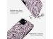 Selencia Coque arrière Vivid iPhone 15  - Trippy Swirl Dark Rose