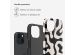 Selencia Coque arrière Vivid iPhone 15  - Art Wave Black