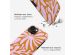 Selencia Coque arrière Vivid iPhone 15  - Modern Bloom Pink