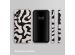 Selencia Coque arrière Vivid Samsung Galaxy A35 - Art Wave Black