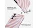 Selencia Coque arrière Vivid Samsung Galaxy A15 (5G/4G) - Colorful Zebra Old Pink