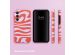 Selencia Coque arrière Vivid Samsung Galaxy A35 - Dream Swirl Pink
