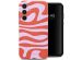 Selencia Coque arrière Vivid Samsung Galaxy A35 - Dream Swirl Pink