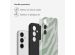 Selencia Coque arrière Vivid Samsung Galaxy A35 - Colorful Zebra Sage Green
