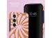 Selencia Coque arrière Vivid Samsung Galaxy A55 - Modern Bloom Pink