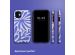 Selencia Coque arrière Vivid iPhone 11 - Modern Bloom Sapphire Blue