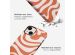 Selencia Coque arrière Vivid iPhone 14 - Dream Swirl Orange