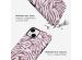 Selencia Coque arrière Vivid iPhone 14 - Trippy Swirl Dark Rose